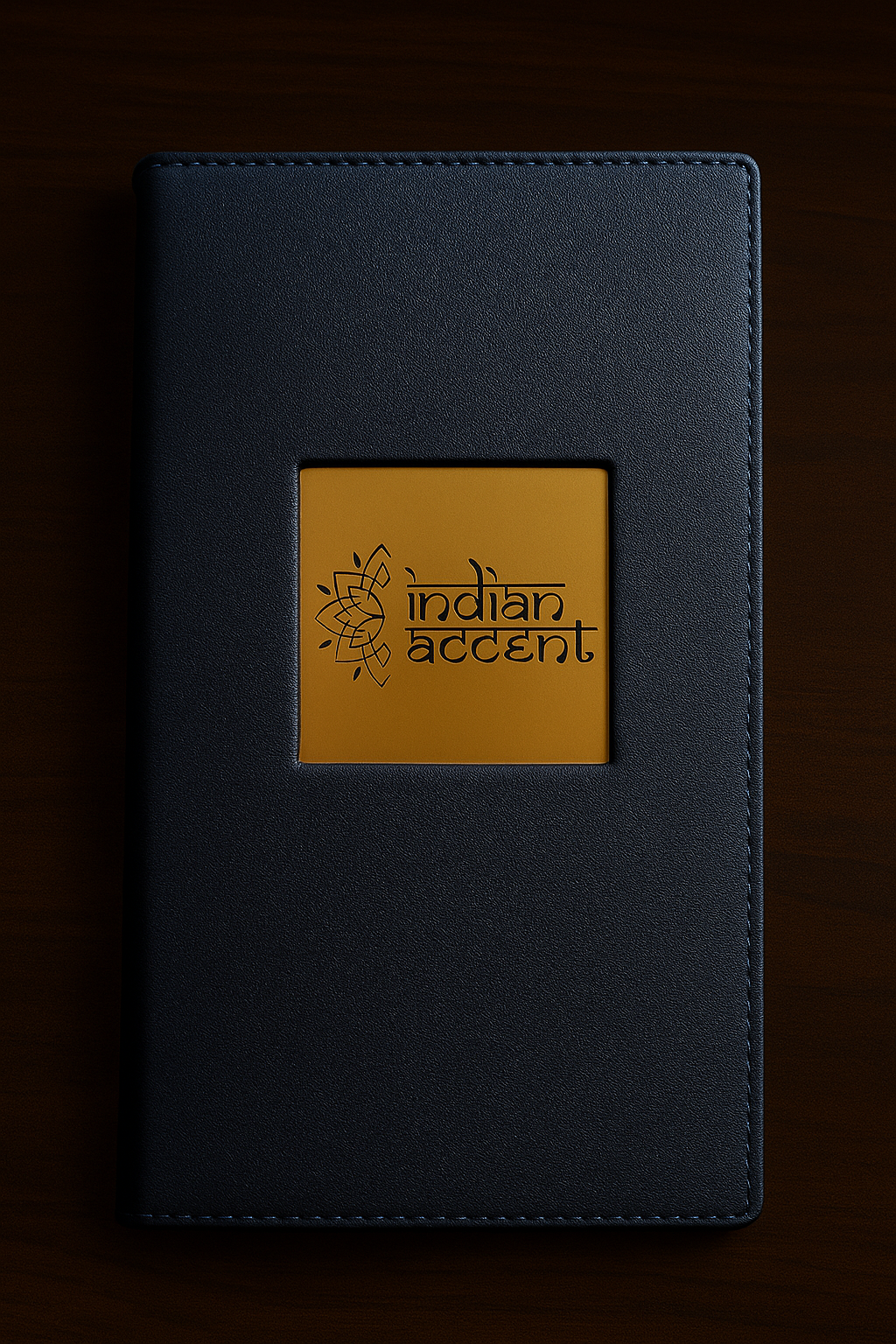 Textured Leather Bill Book