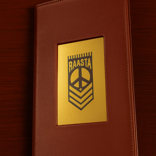 PVC Laser Marked Maroon Bill Folder
