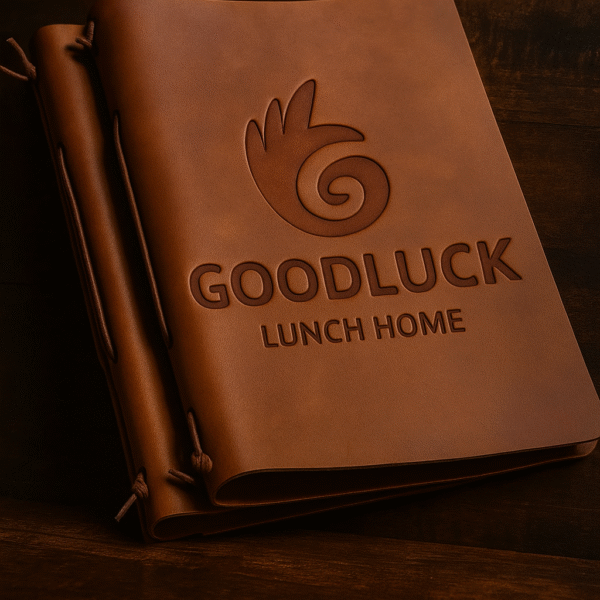 Premium PU Leather Menu Binder