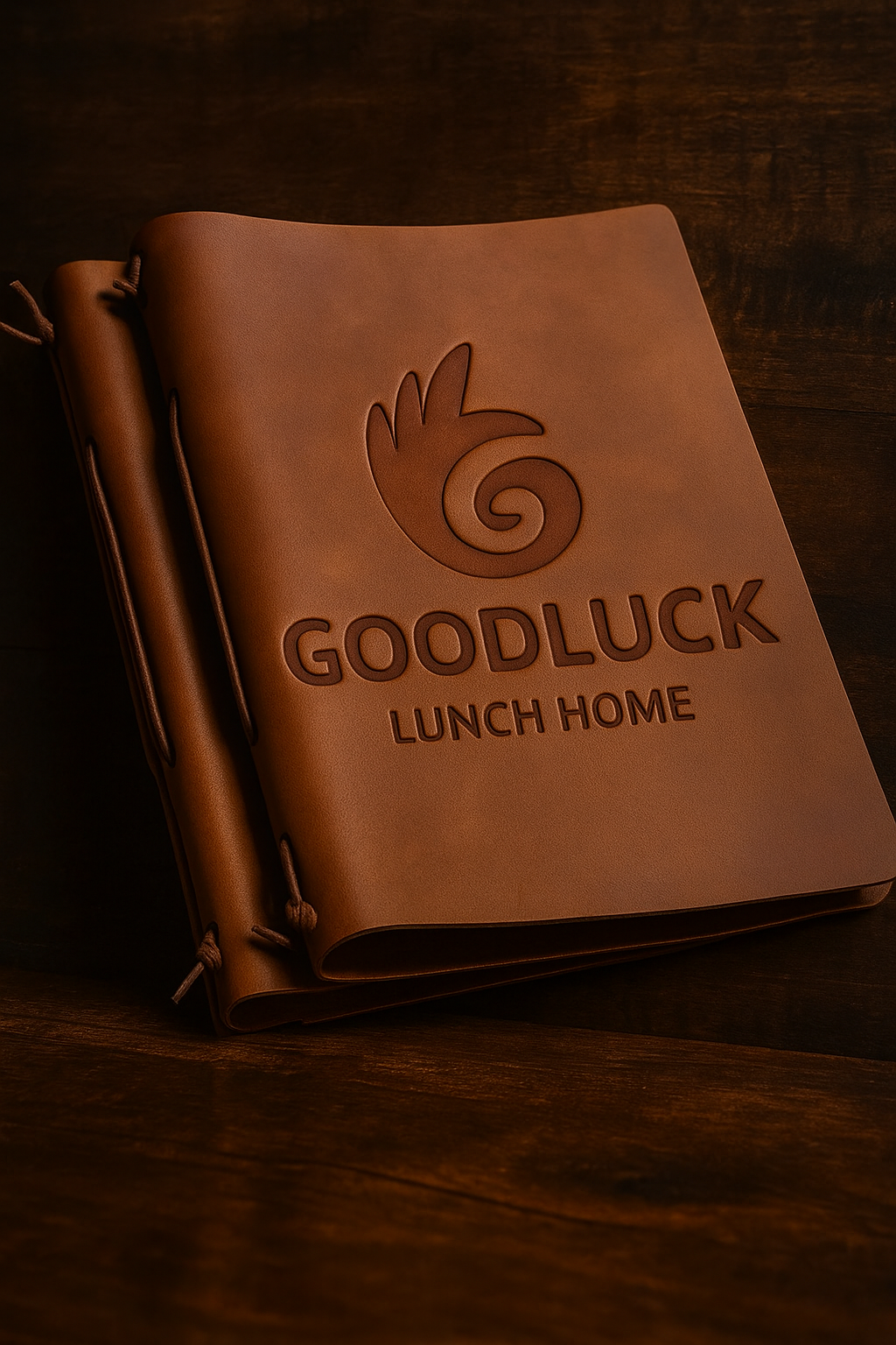 Premium PU Leather Menu Binder