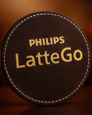 LatteGo Embossed Coaster