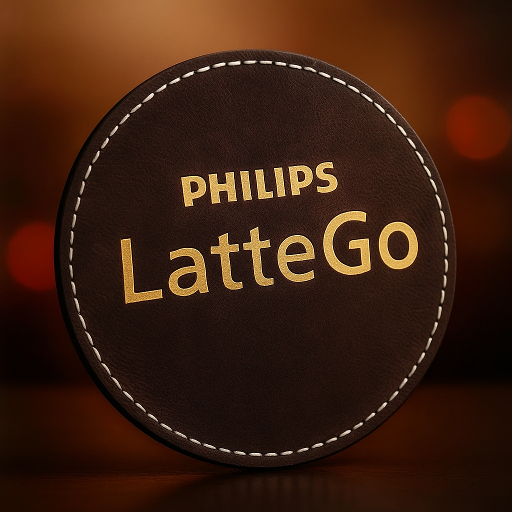 LatteGo Embossed Coaster