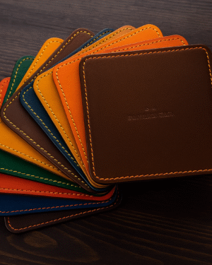 Classic Leather Drink Coaster