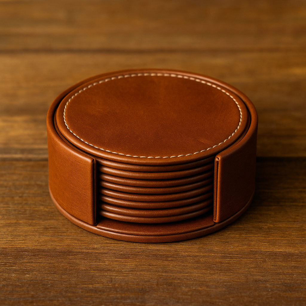 Round Raised Edge Coaster