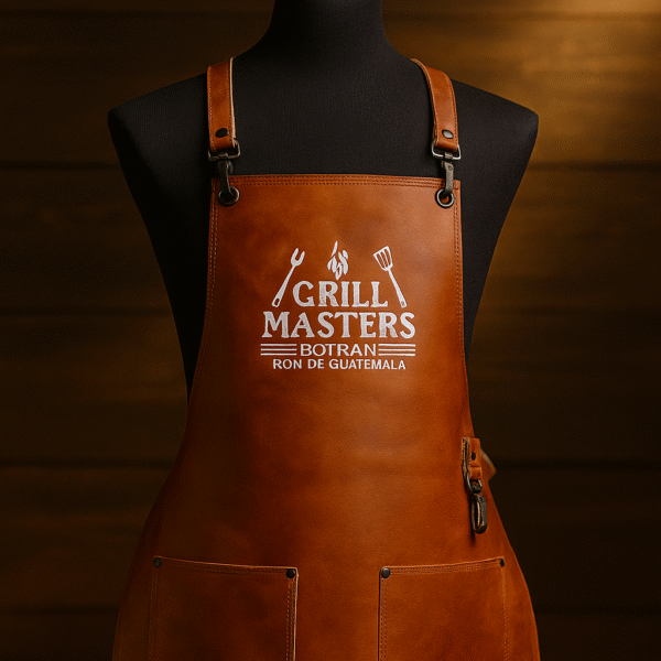 Vintage Premium Leather Tan Apron