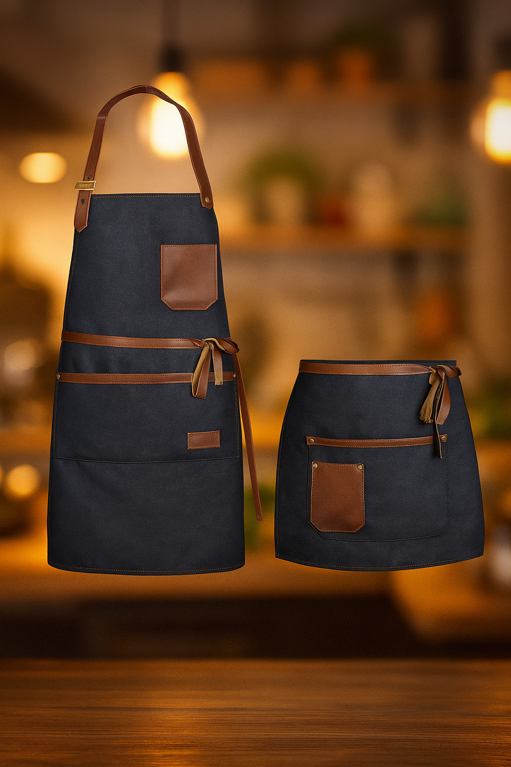 Multi-Pocket Kitchen Apron