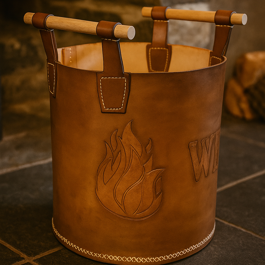Outdoor Leather Ice Bucket
