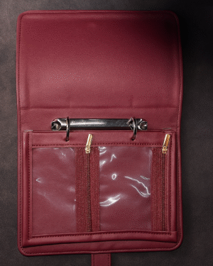 Women's Purse With Snap Closure For Jewelry