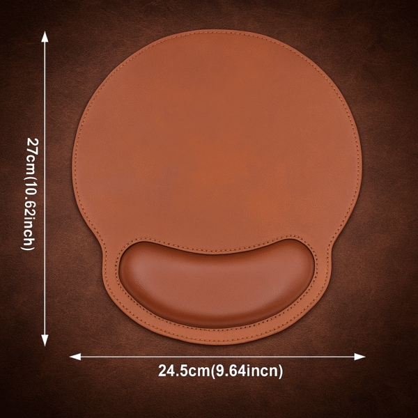 Classic Tan Wrist Support Mousepad