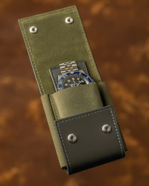 Snigle Slot Suede Leather Watch Cover