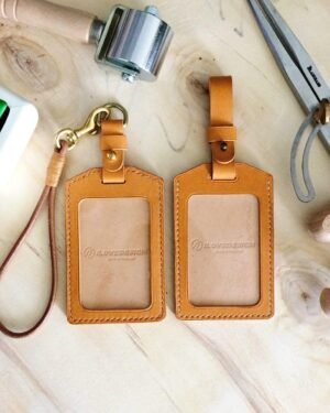 ID Badge Tags with Key Ring