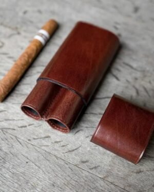 Leather Cigar Holder