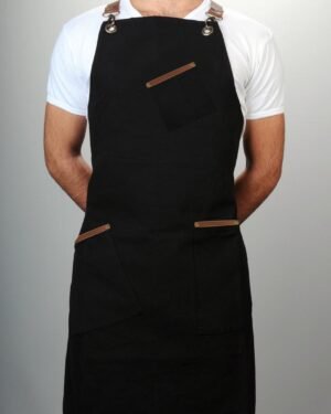 Minimalist Leather Cook Apron