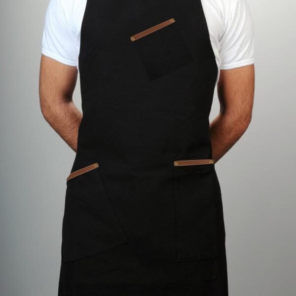 Minimalist Leather Cook Apron