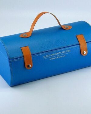 Blue Designer Handle Luxury Box