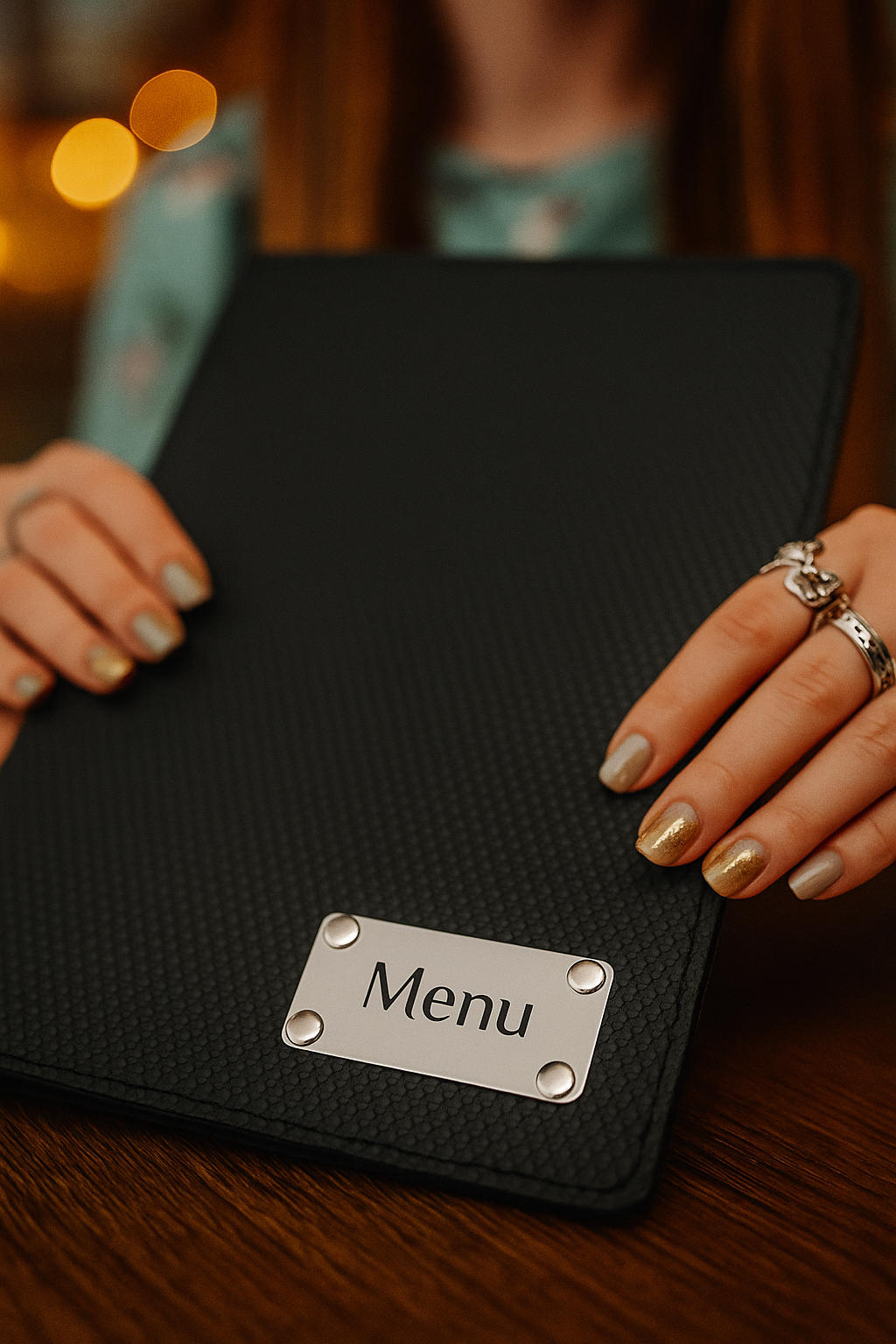 Premium Laminated Food Menu