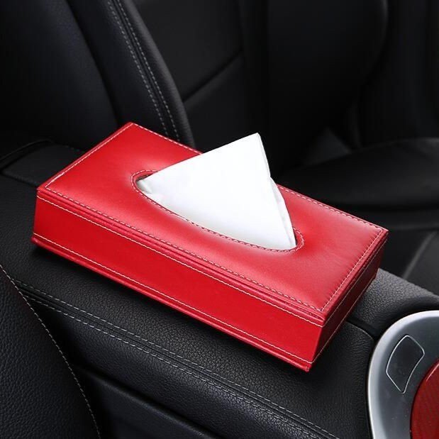 Red Car Tissue Box Holder