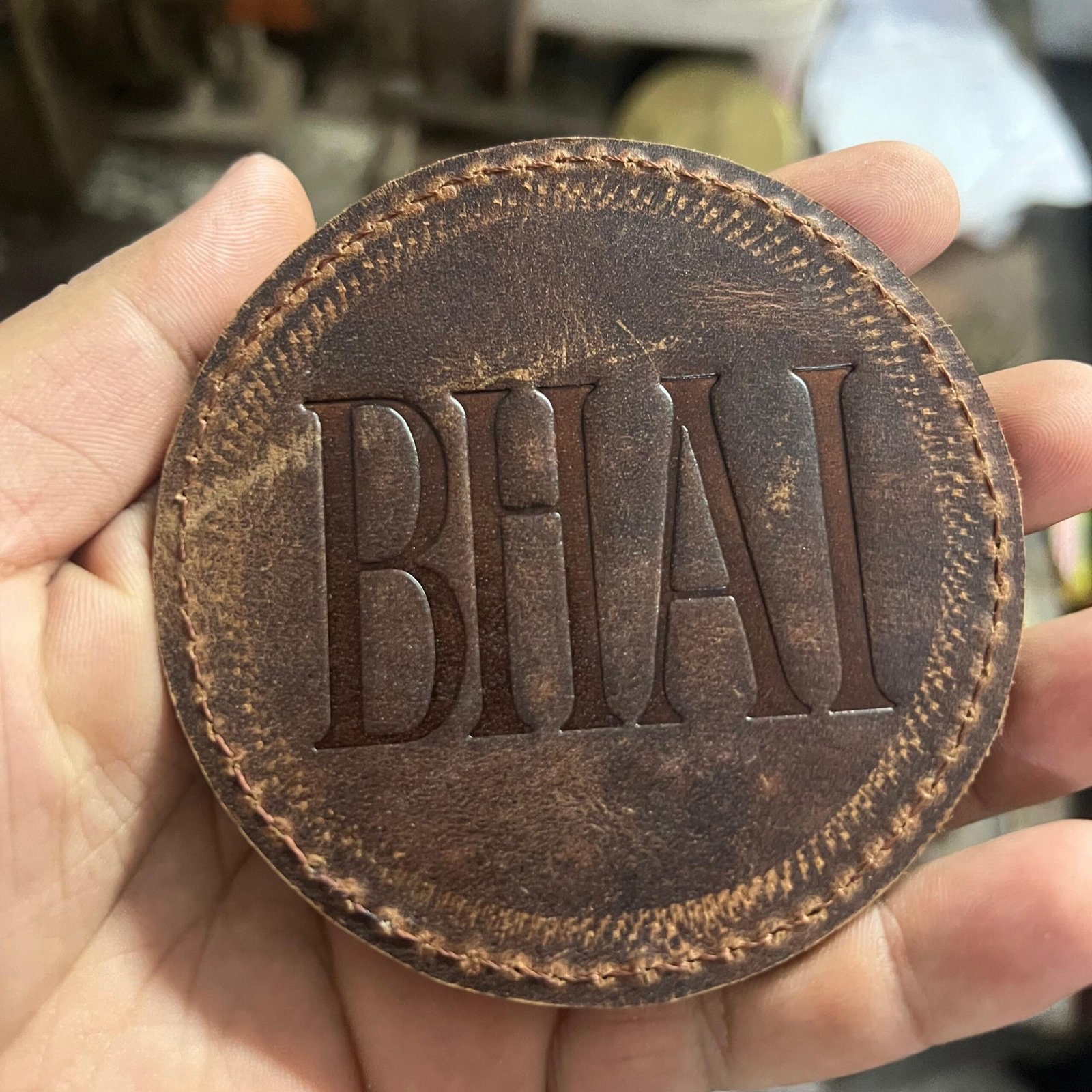 Premium Quality Pure Leather Coaster