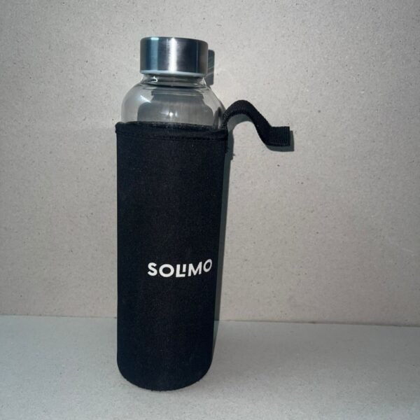 Premium Neoprene Black Bottle Cover